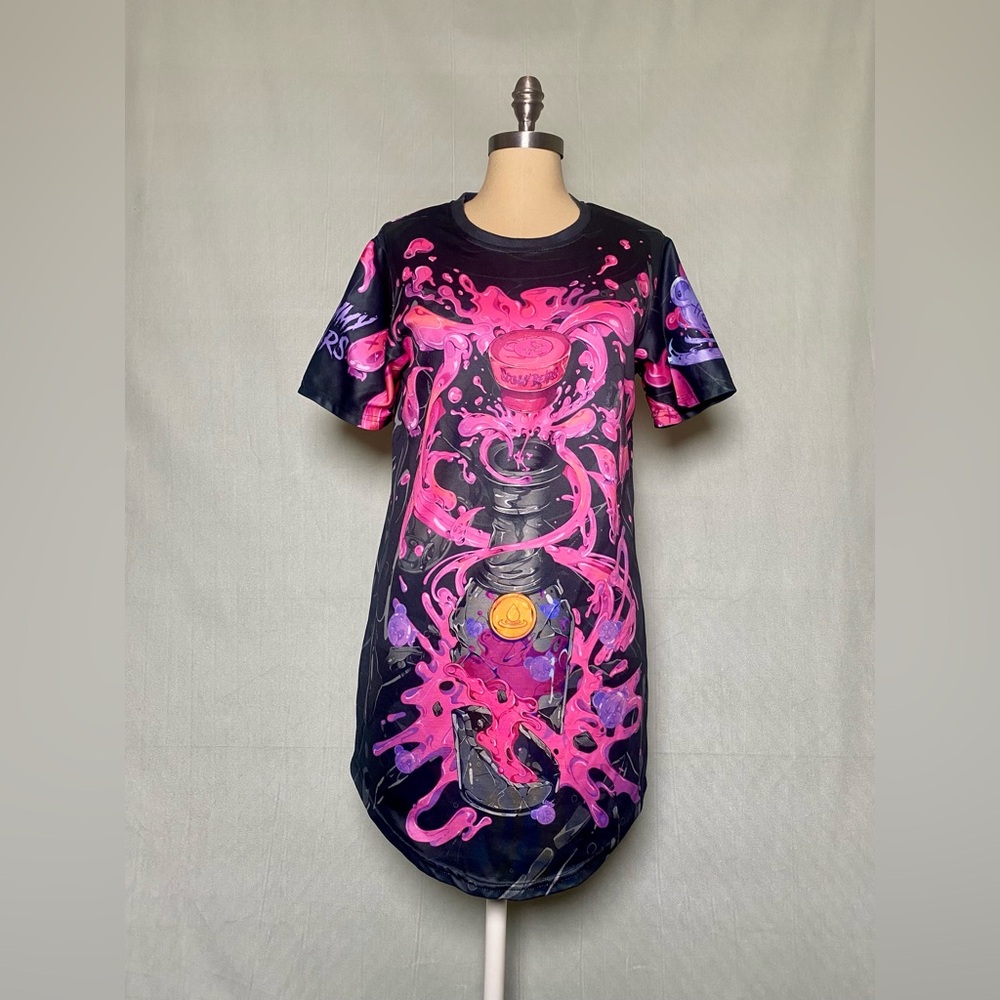 Vibrant Scummy Bears Graphic T-Shirt